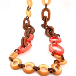 Angelo Moretti ketting Apricot Crush - K49153