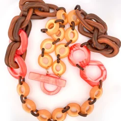 Angelo Moretti ketting Apricot Crush - K49153