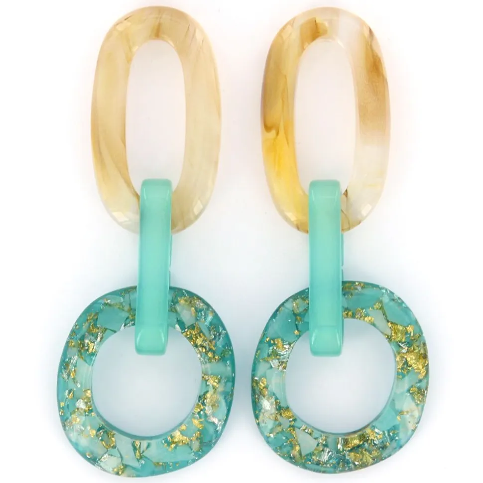 Angelo Moretti oorbellen Sea Leaf - O49066MU
