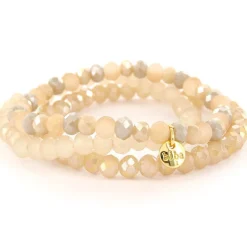Biba Armbandenset Beige - 3-790