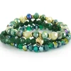Biba Armbandenset Mix Green - 3-788