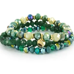 Biba Armbandenset Mix Green - 3-788