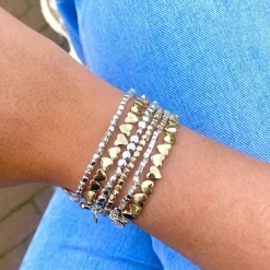 Biba armband Essential Hearts - 55136