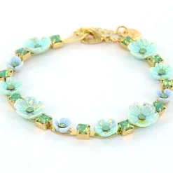 Biba Armband Flower Mint - 55164