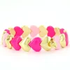 Biba Armband Hearts Pink - 55192