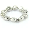 Biba armband Pebbles - 55035-Zilver