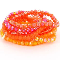 Biba Basic Armband Yellow-Red