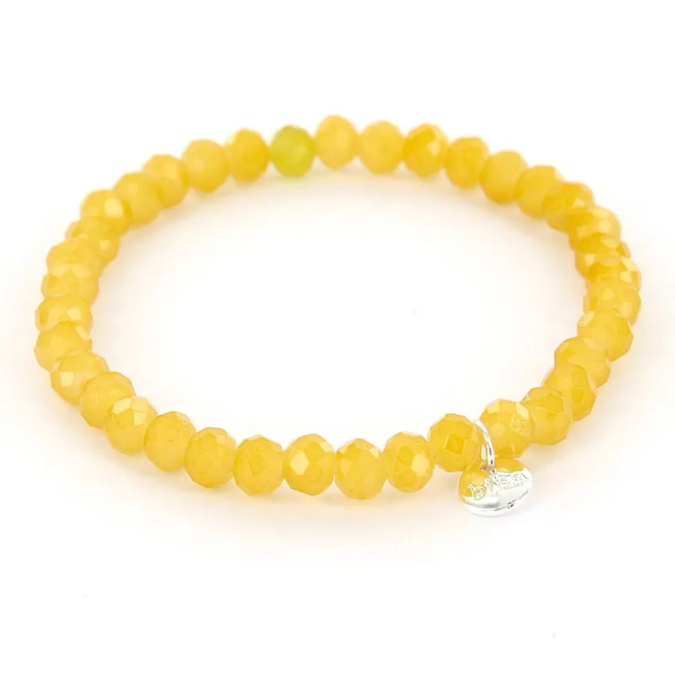 Biba Basic Armband Yellow-Red