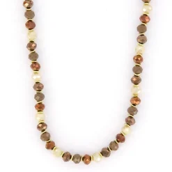 Biba ketting Crystal Wonder Orange - 61546