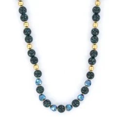 Biba ketting Drops of Color Blue - 61484
