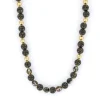 Biba ketting Drops of Color Brown - 61484