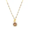 Biba ketting Flower Caramel - 61478
