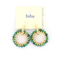 Biba oorbellen Alps Green - 83637