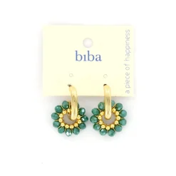 Biba oorbellen Alps Green - 83636