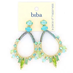 Biba oorbellen Bohemian Blue - 83985