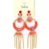 Biba oorbellen Bohemian Orange - 83984