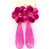 Biba oorbellen Christal Flowers Pink - 83752