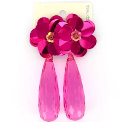 Biba oorbellen Christal Flowers - 83752