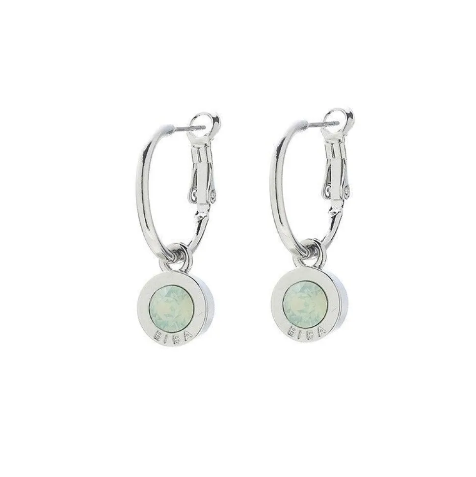 Biba oorbellen Chrysolite Opal - 8107