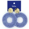 Biba oorbellen Cotton Blue - 81431