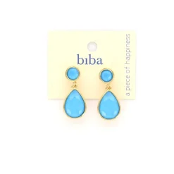 Biba oorbellen Crystal