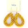 Biba oorbellen Crystal Bright Yellow - 83654