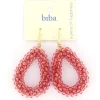 Biba oorbellen Crystal Pink - 83744