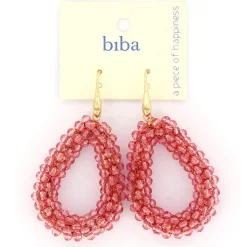 Biba oorbellen Crystal Pink - 83744