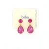 Biba oorbellen Crystal Purple - 84090
