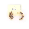 Biba oorbellen Crystal Wonders Purple - 83643