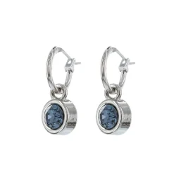 Biba oorbellen Denim 80312