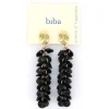 Biba oorbellen Drops of Joy Black - 83646