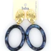 Biba oorbellen Esteem Blue - 83953