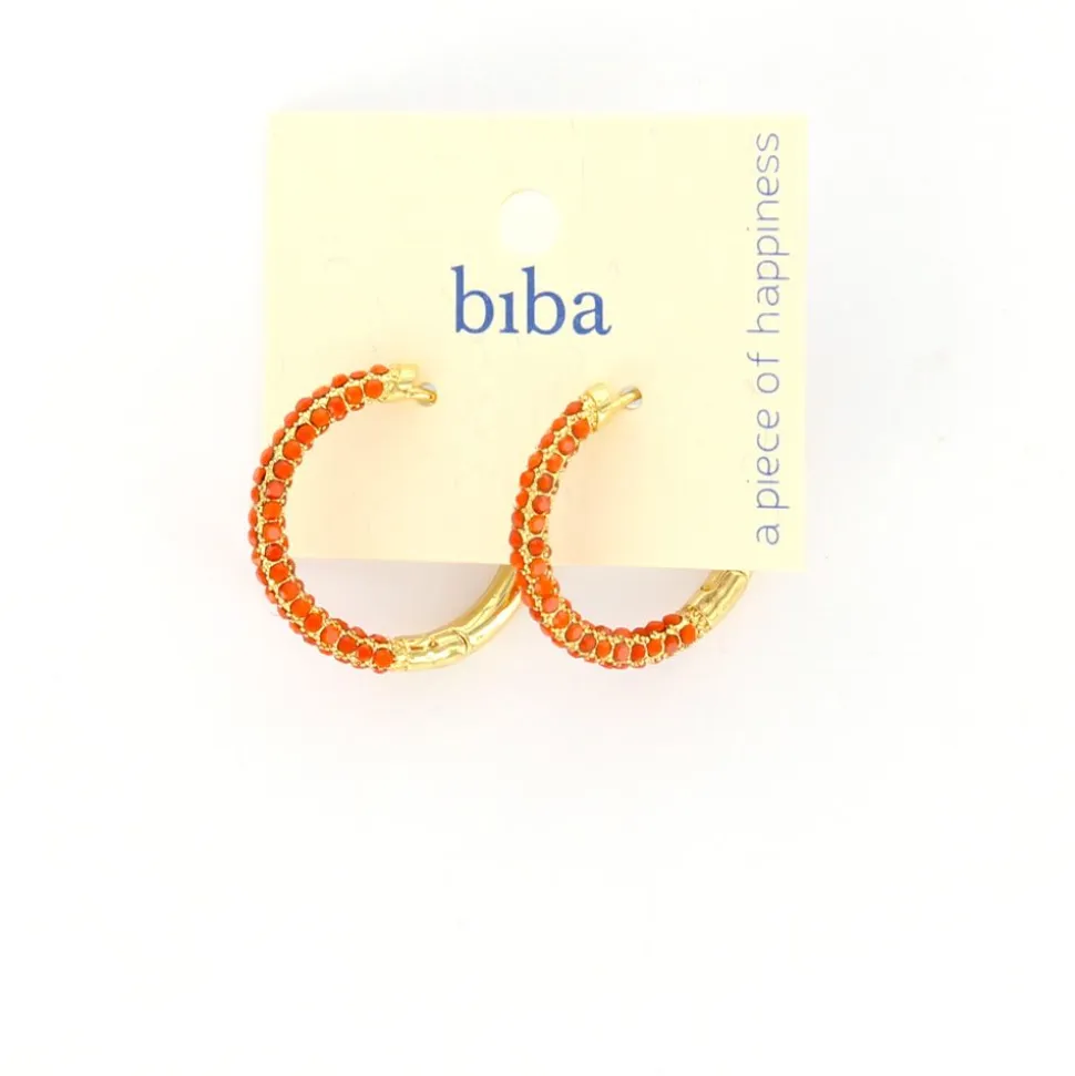 Biba oorbellen Everyday Essentials Coral - 82954