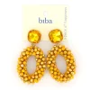 Biba oorbellen Fabulous Yellow - 83653