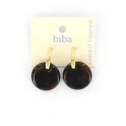 Biba oorbellen Fall Chic Brown - 83855