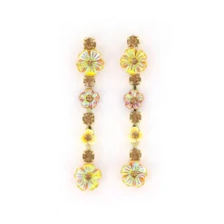 Biba oorbellen Flower Beige - 84005