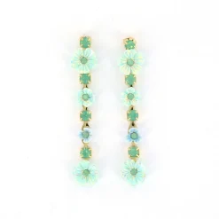 Biba oorbellen Flower Mint - 84005