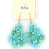 Biba oorbellen Flower Mix Blue - 83327