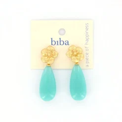 Biba oorbellen Flower Ocean - 84103