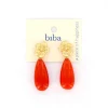 Biba oorbellen Flower Orange - 84103