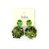 Biba oorbellen Flowers Green - 83689