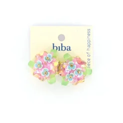 Biba oorbellen Flowers Pink - 84008