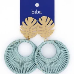 Biba oorbellen Forest Blue - 81411