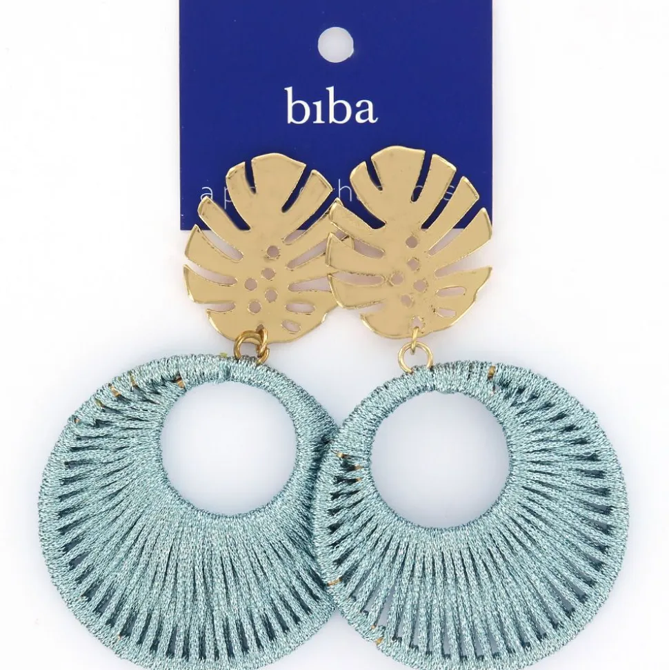 Biba oorbellen Forest Blue - 81411