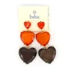 Biba oorbellen Forever Orange - 83579