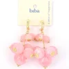 Biba oorbellen Fruity Pink - 83337