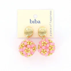 Biba oorbellen Galaxy Pink - 84023