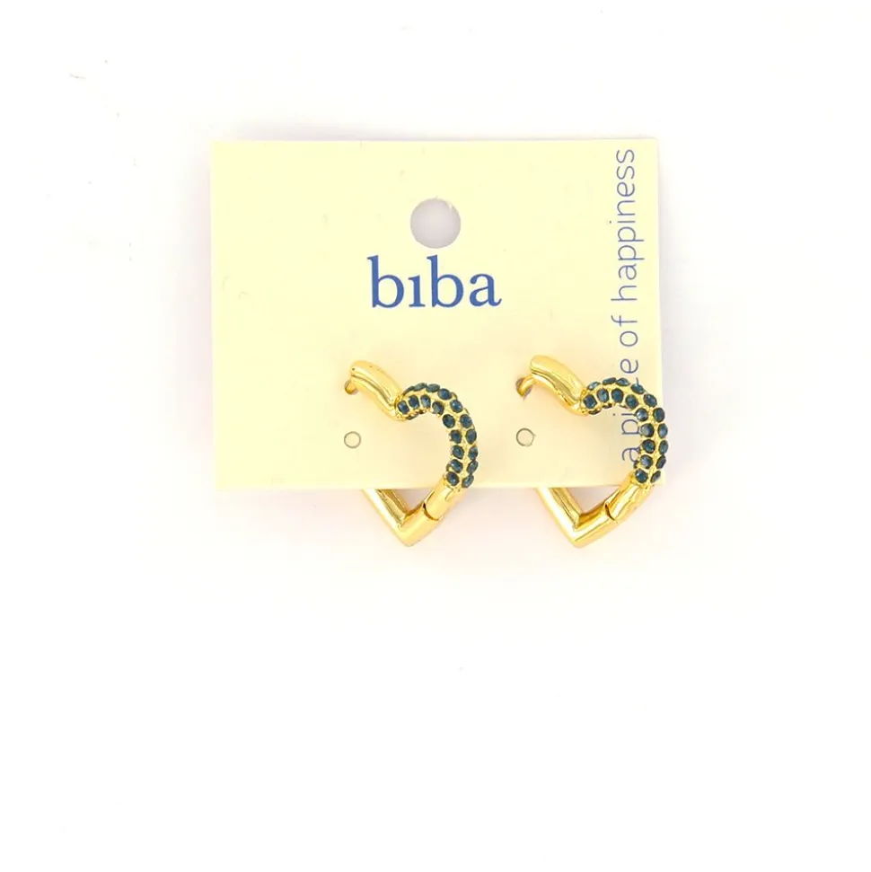 Biba oorbellen Glamour Heart - 83097