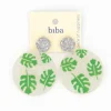 Biba oorbellen Holiday - 82053-Zilverkleur